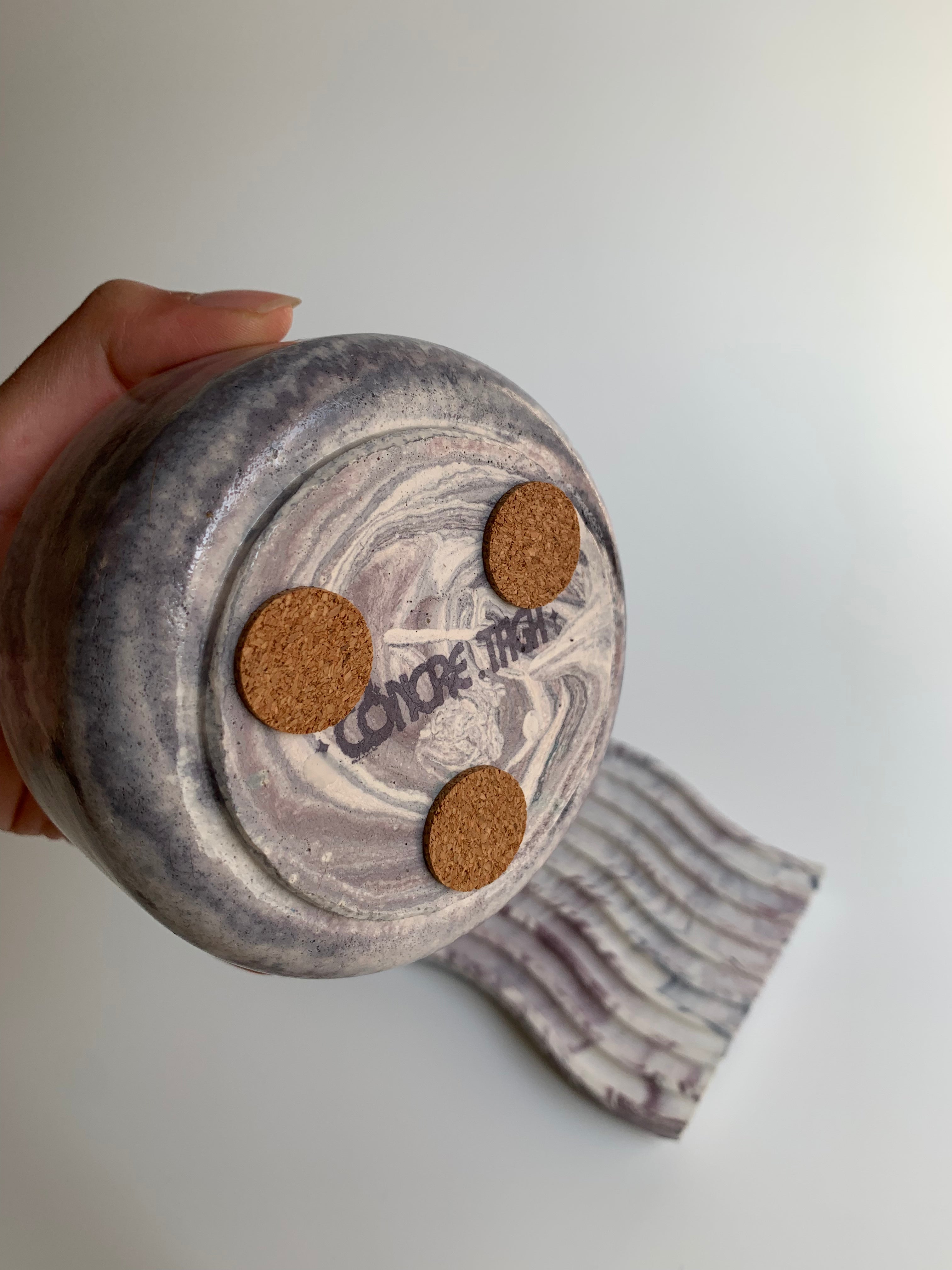 Vanilla candle set | lavender colors