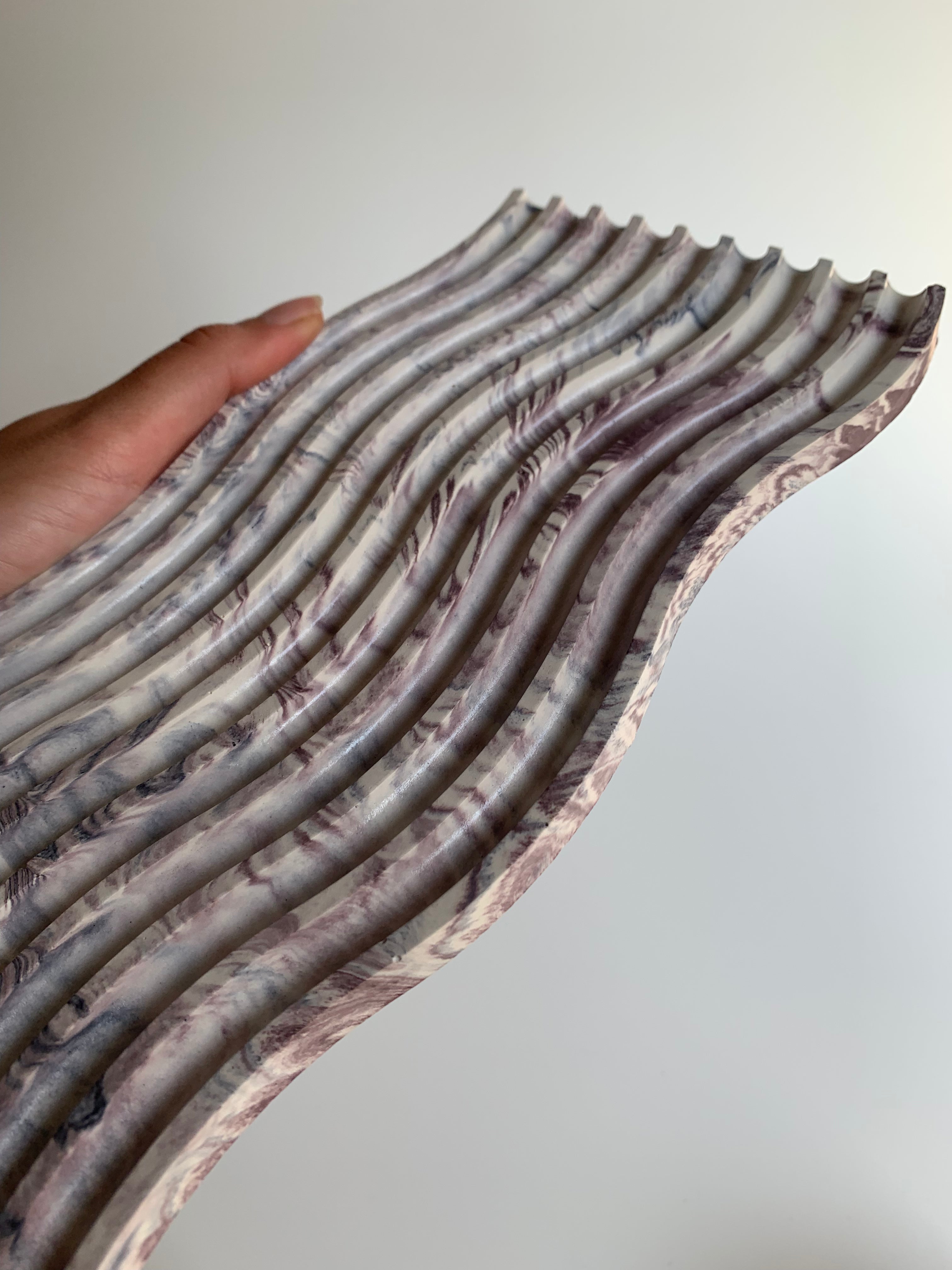 Vanilla candle set | lavender colors