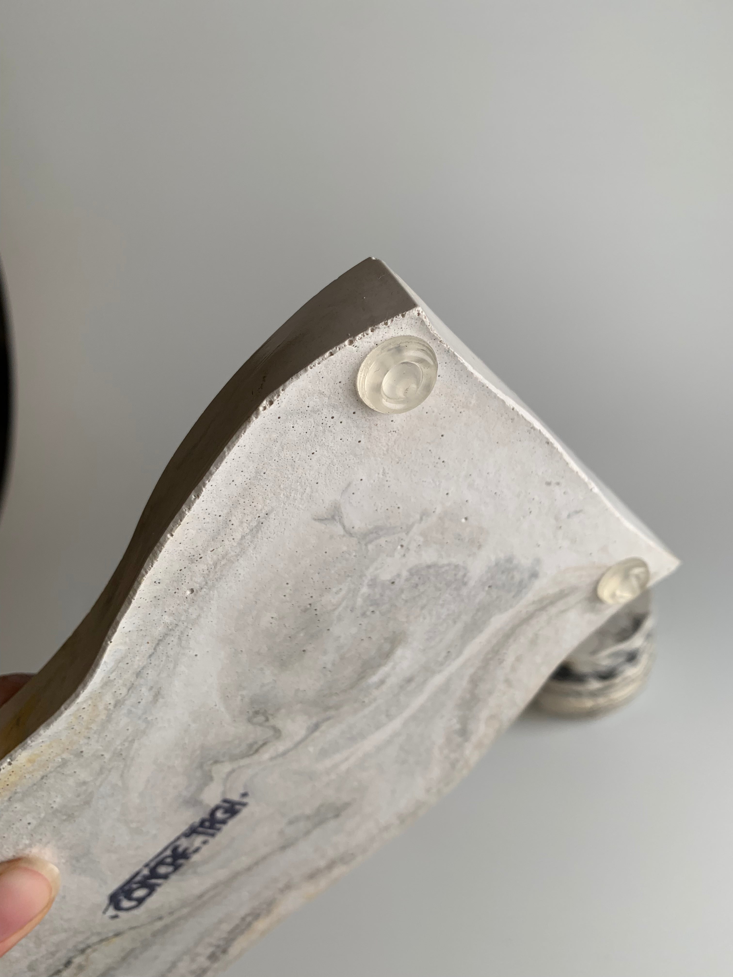 Vanity set | Black, white, & yellow marble