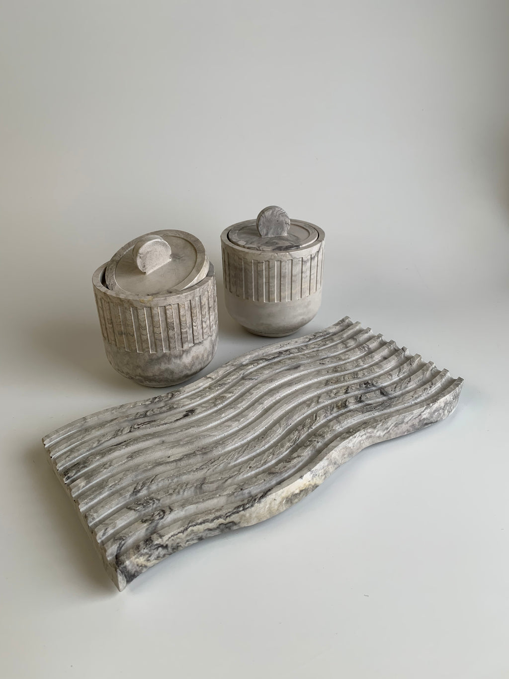 Vanity set | black & white colors