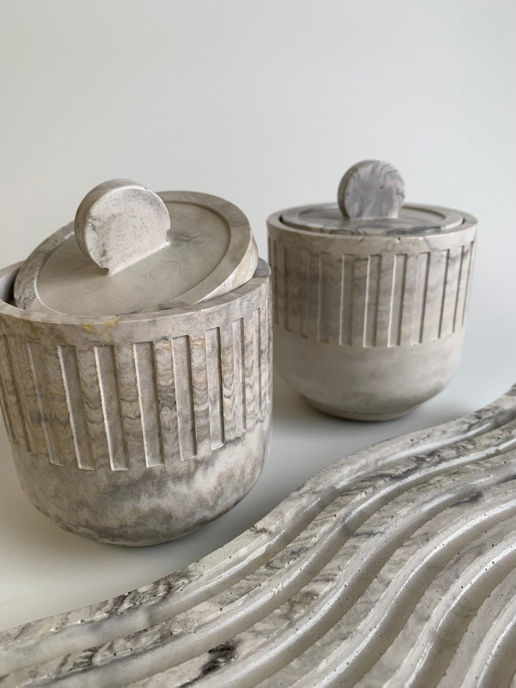 Vanity set | black & white colors