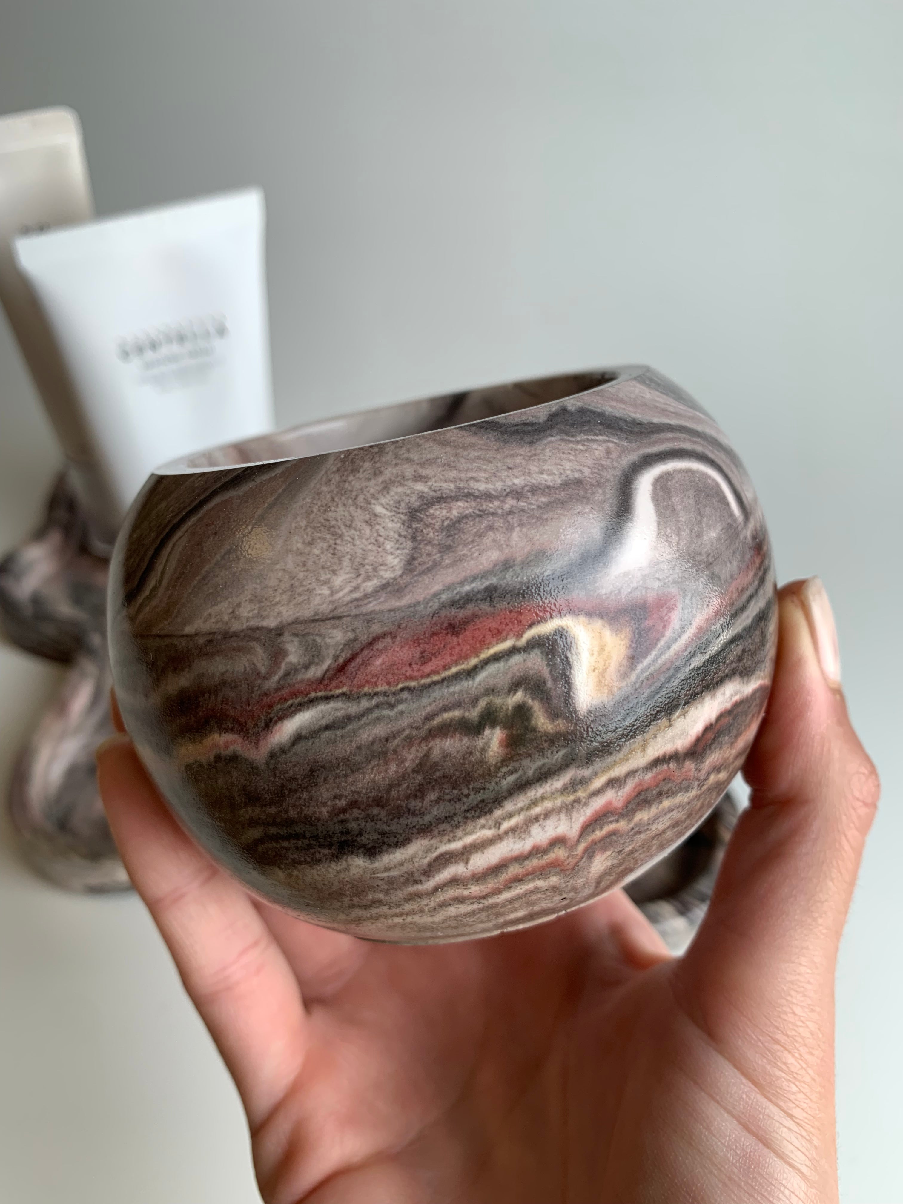 Vanity set | Earthy marble