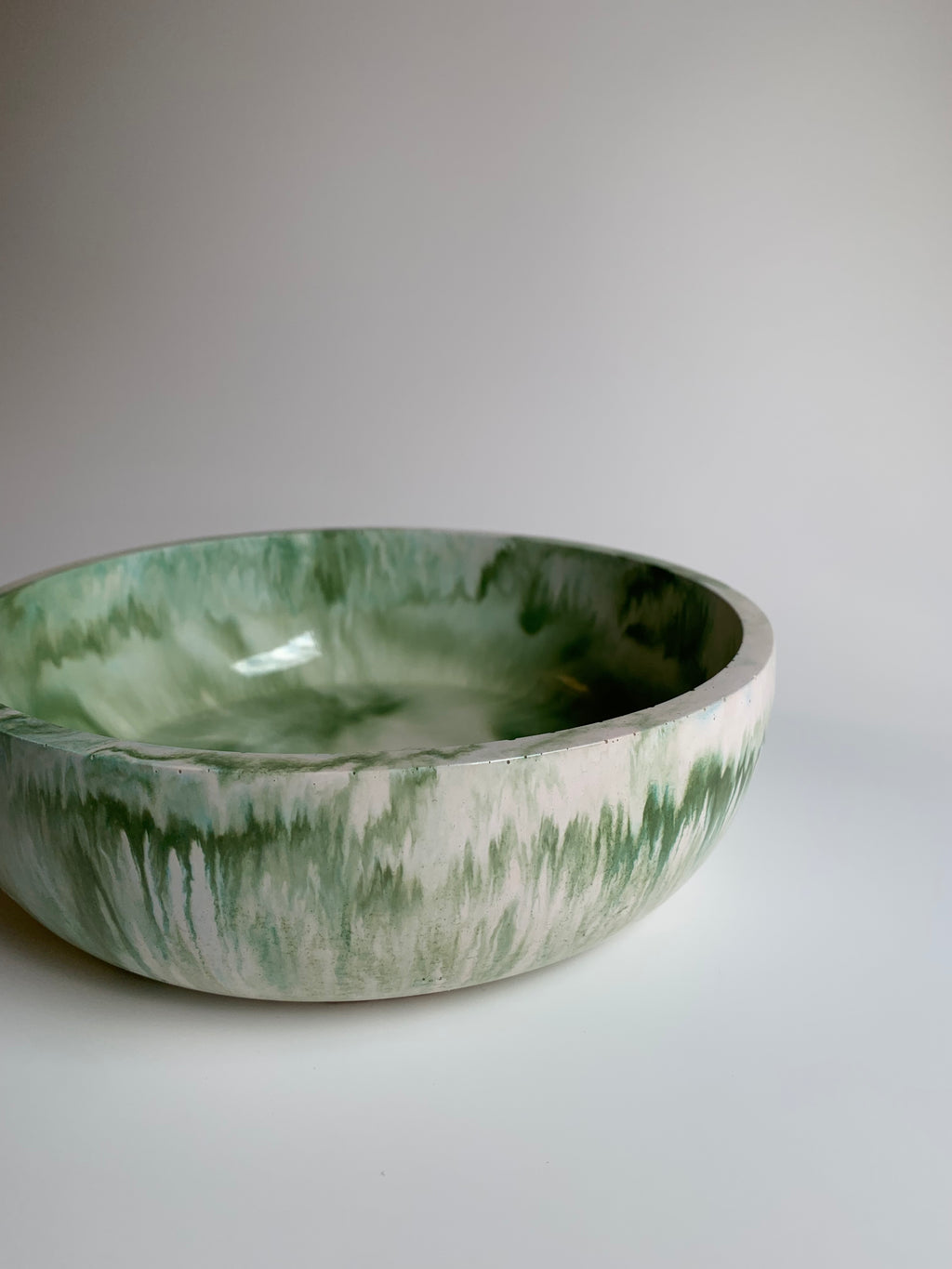Green marble Bowl