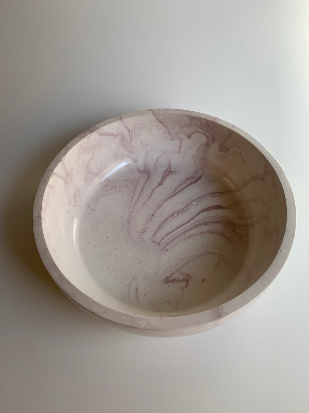 Lilac marble Bowl