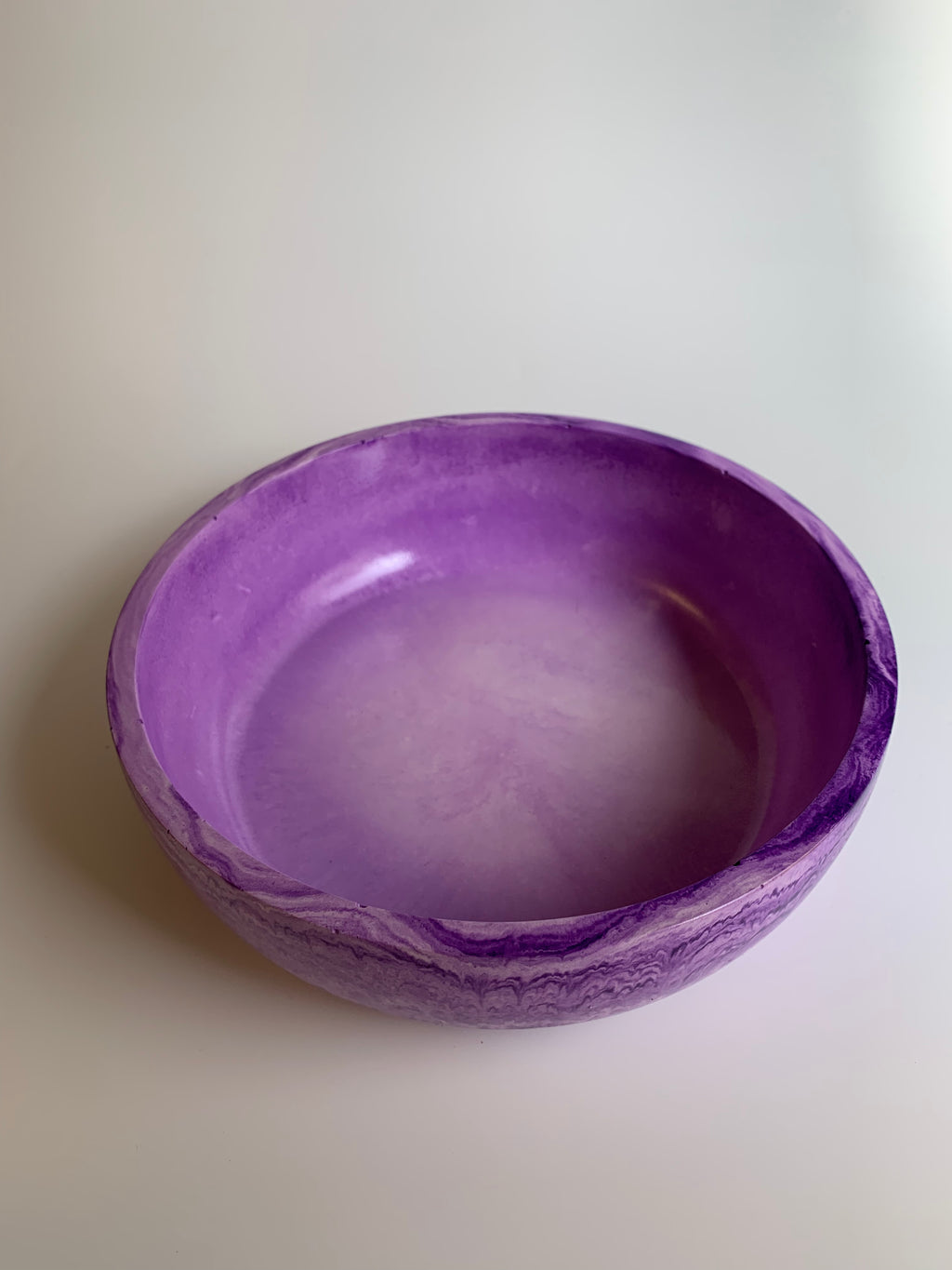 Purple marble Bowl