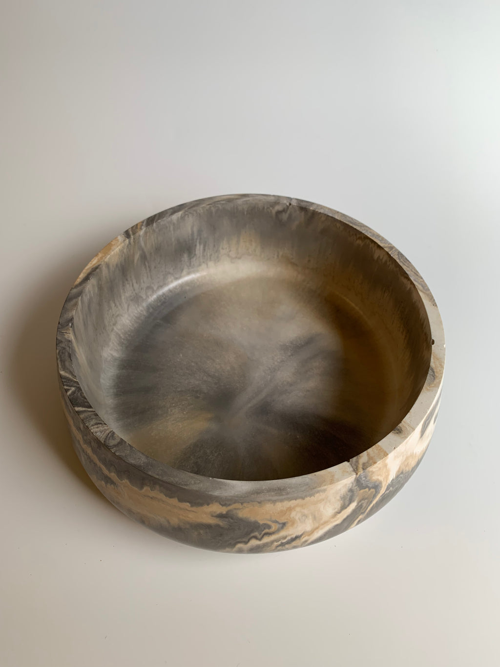 Camel & Grey marble Bowl