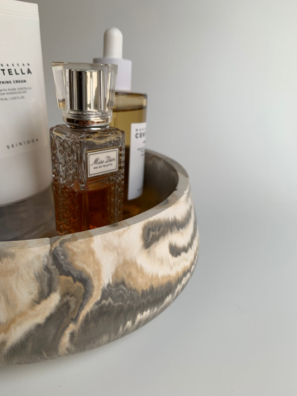 Camel & Grey marble Bowl