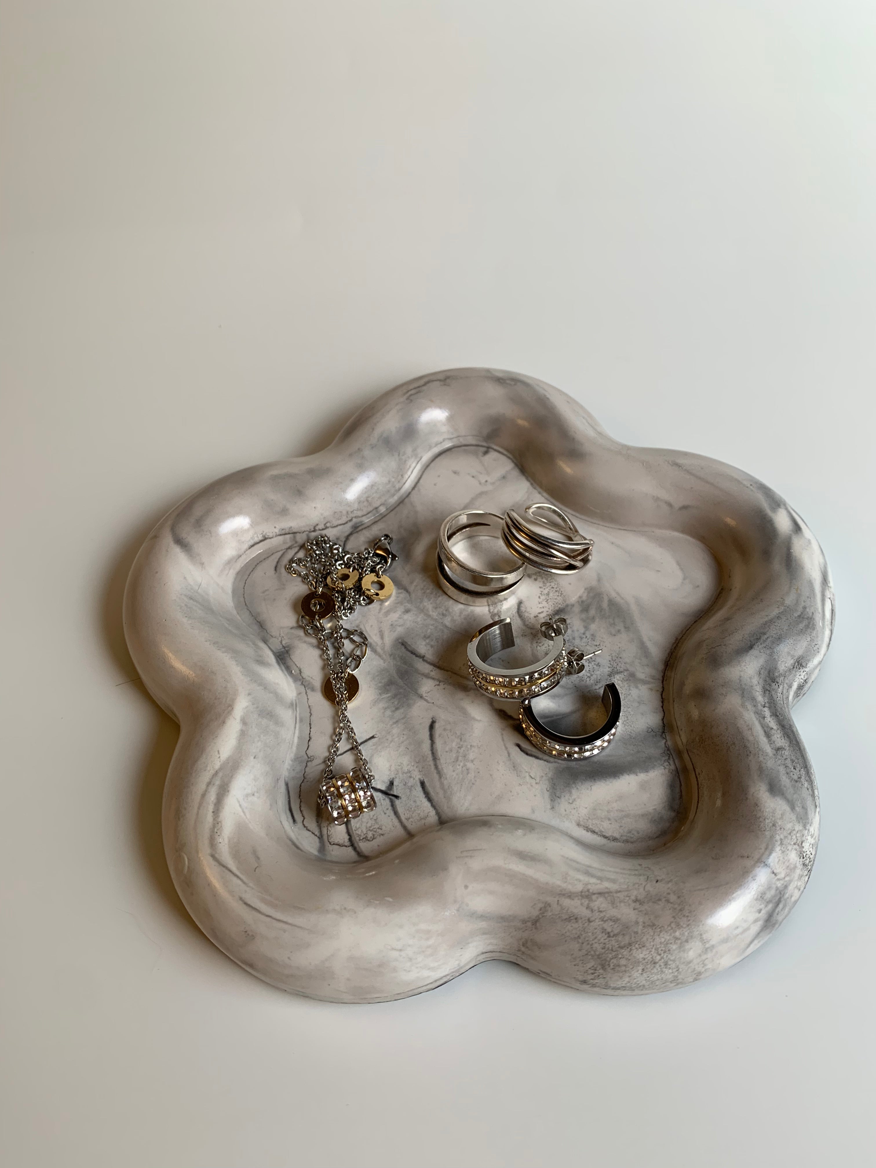 Warm grey trinket dish