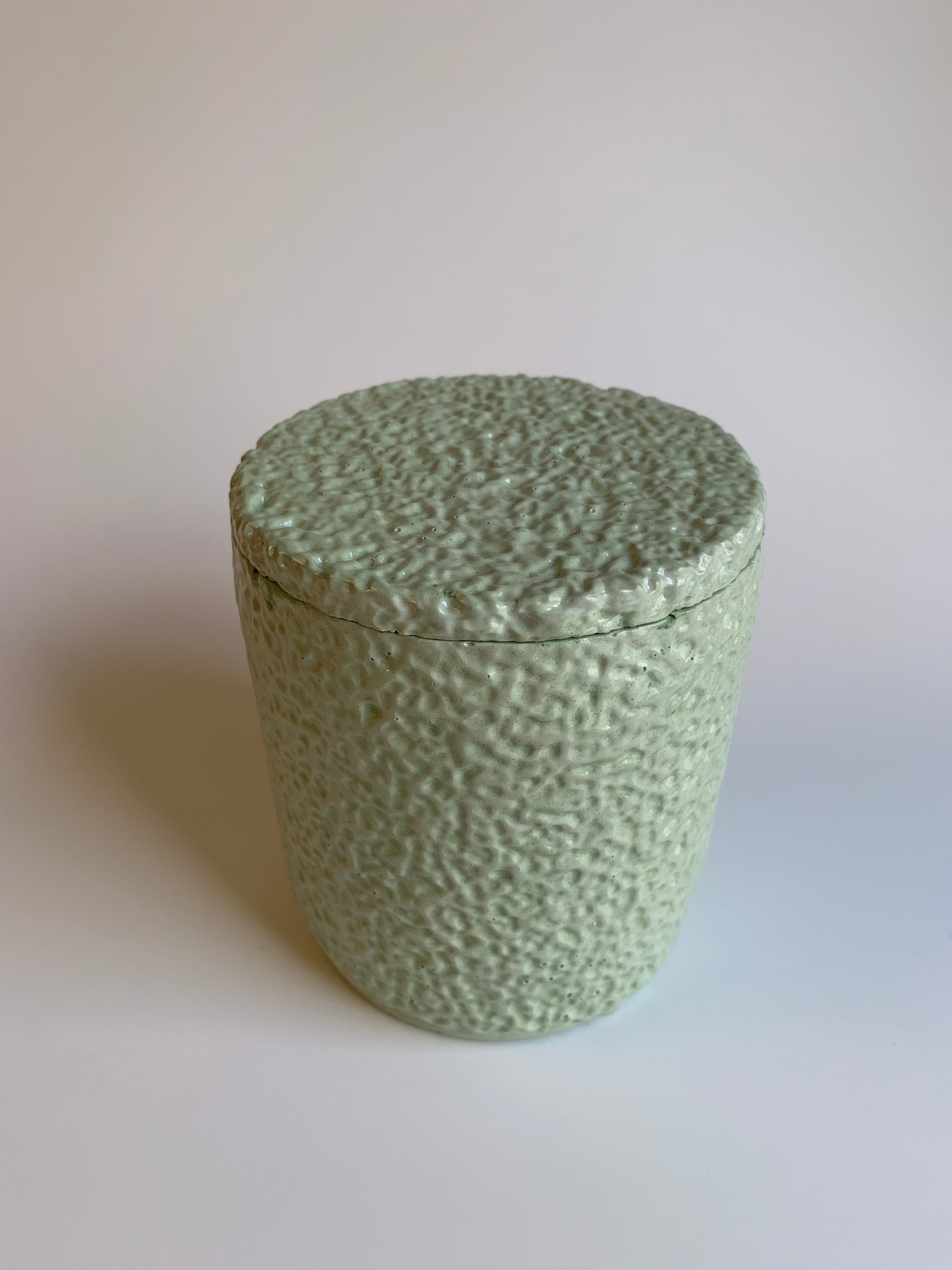 Cotton pads Jar | Soft green