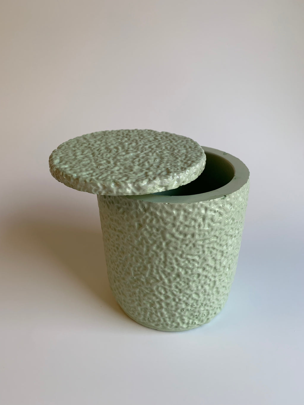 Cotton pads Jar | Soft green