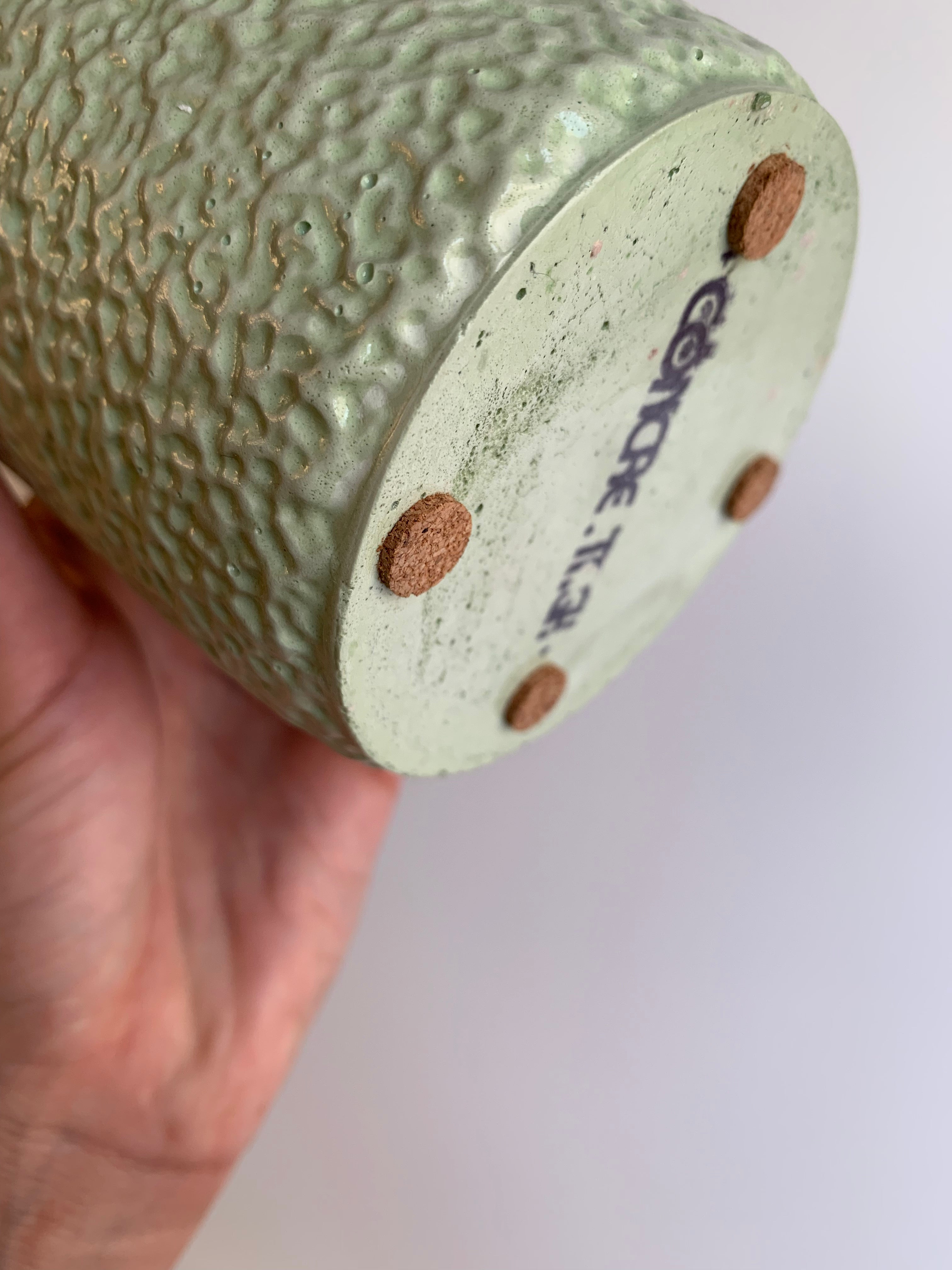 Cotton pads Jar | Soft green