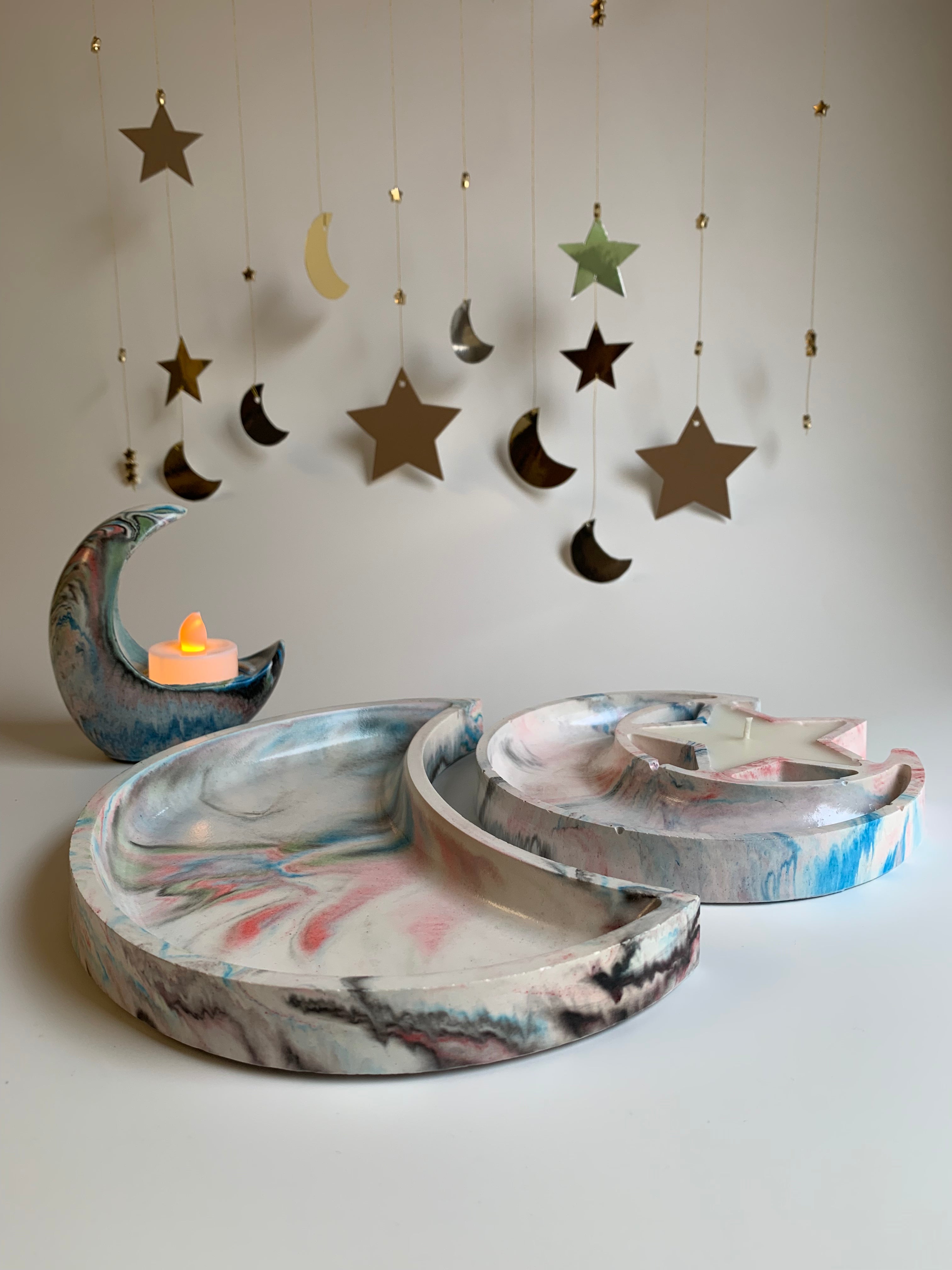 Khayamiya All crescents set | Light Shades