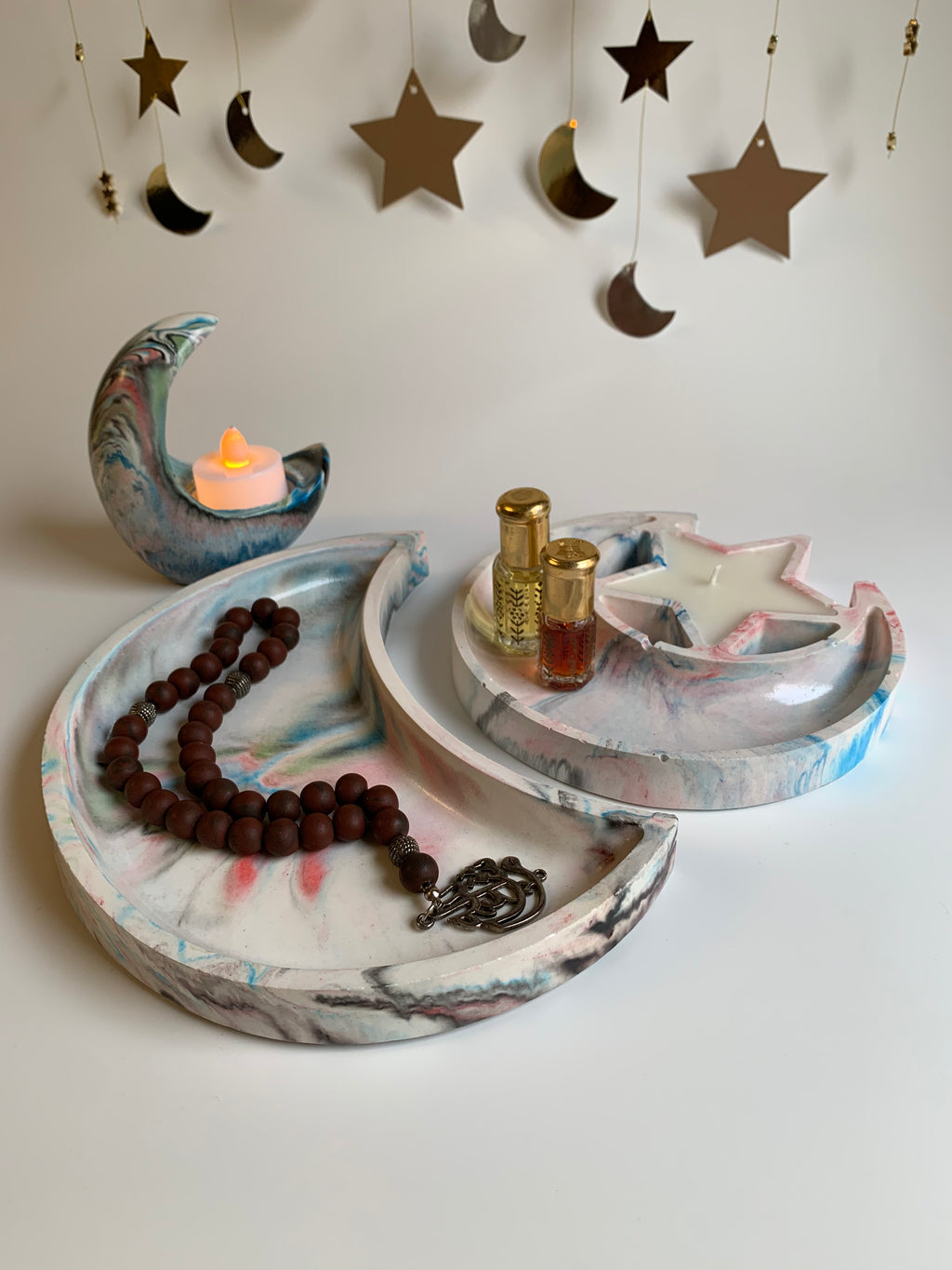 Khayamiya All crescents set | Light Shades
