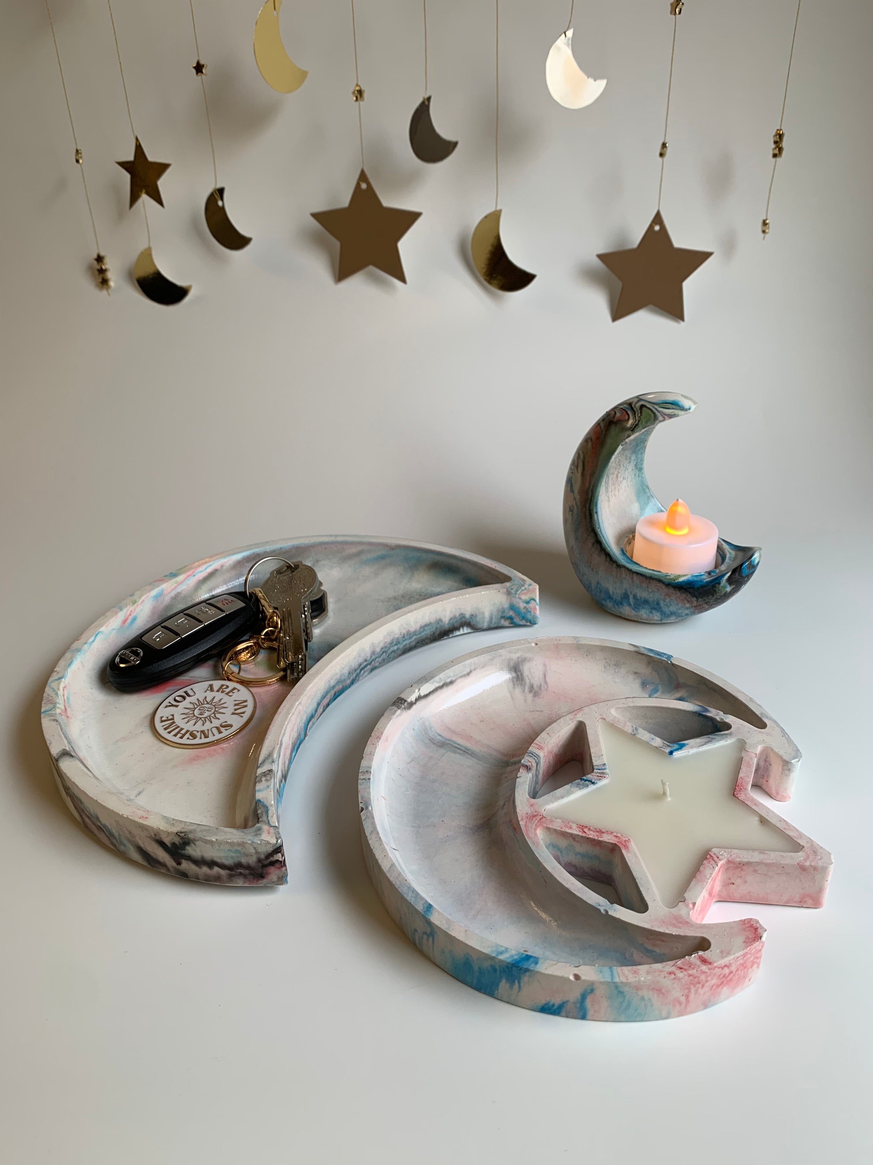 Khayamiya All crescents set | Light Shades
