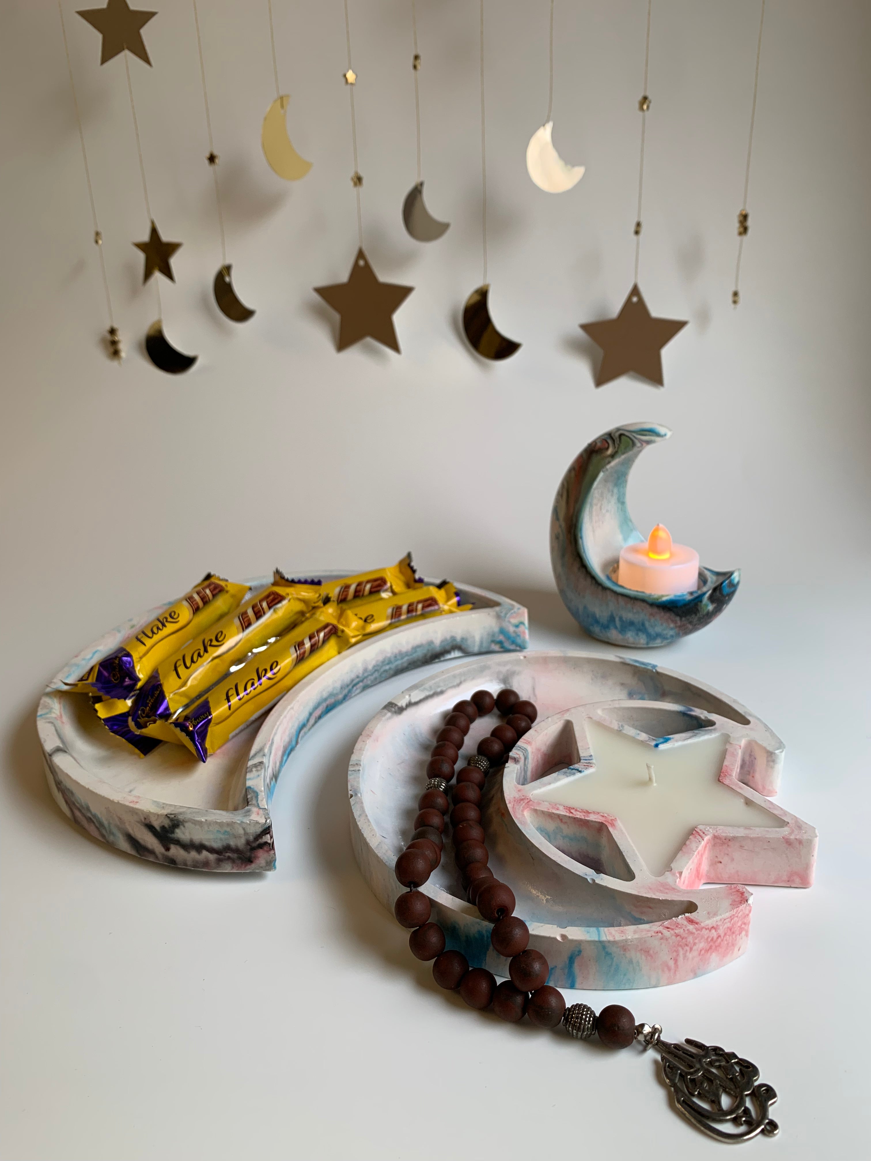 Khayamiya All crescents set | Light Shades