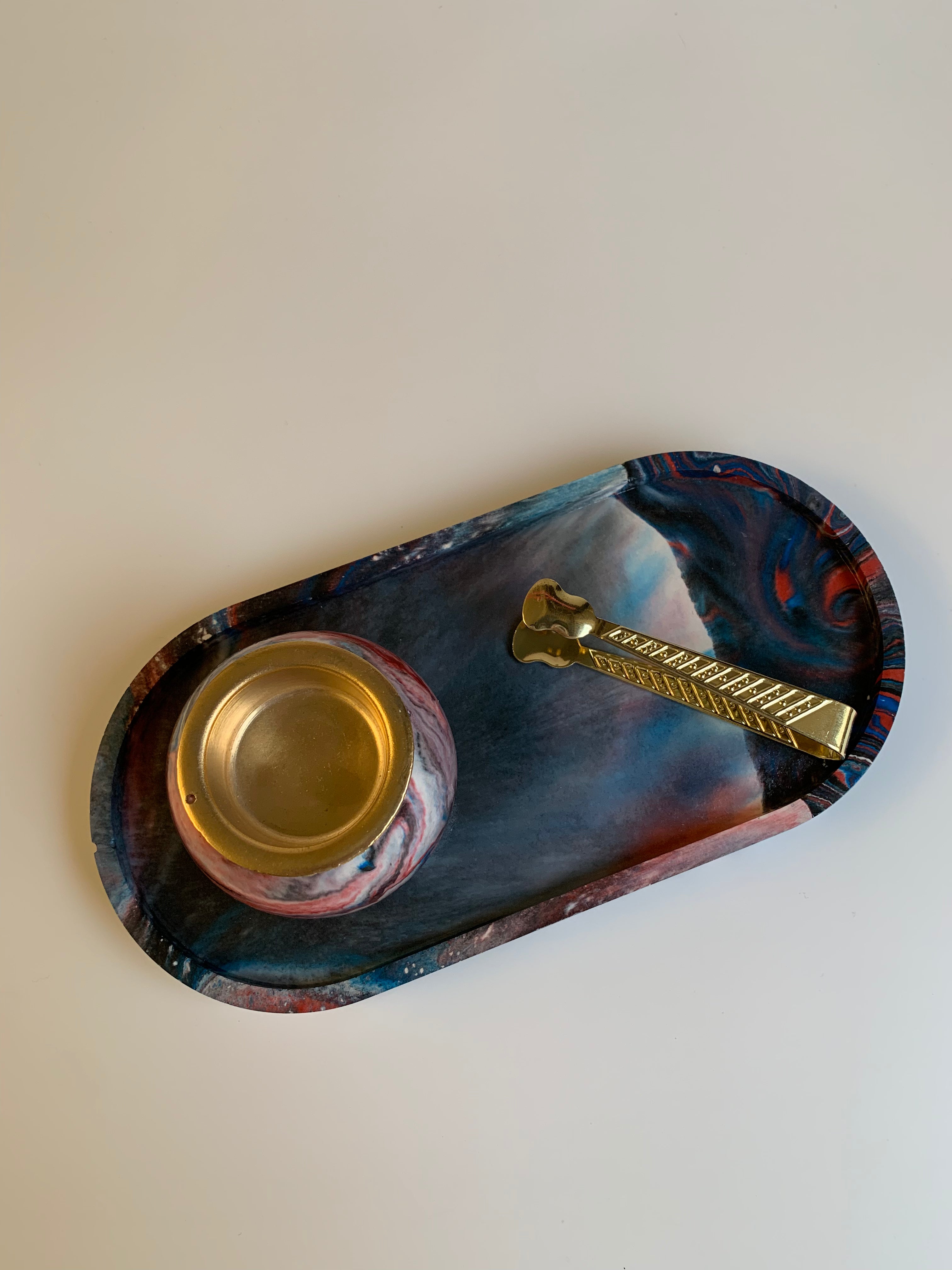 Khayamiya Incense burner set | Dark Shades