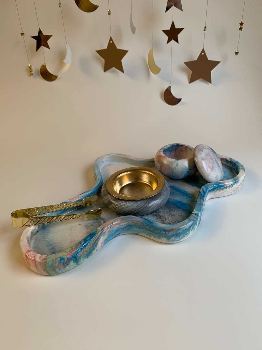 Khayamiya Incense Burner Full Set | Light Shades