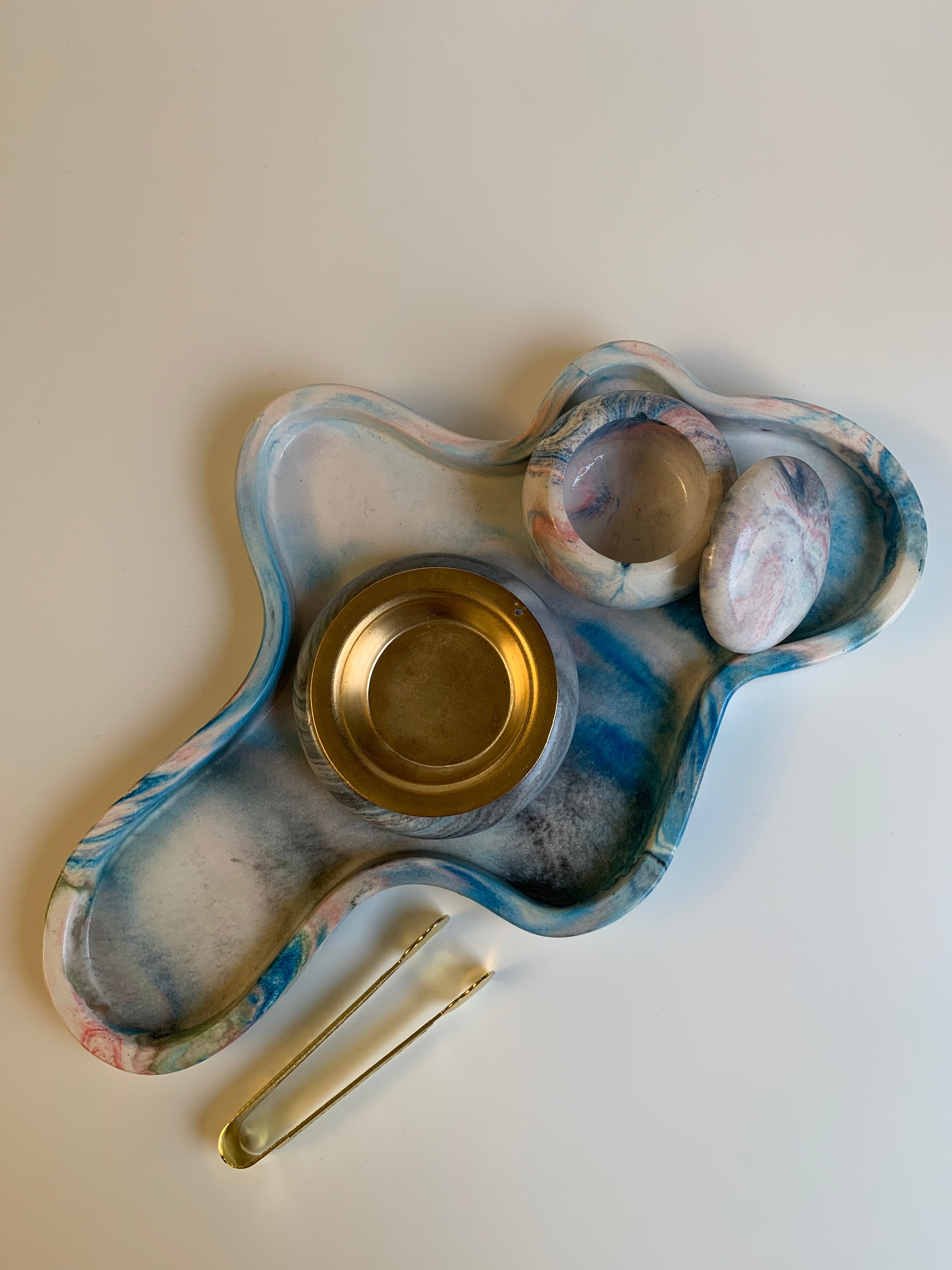 Khayamiya Incense Burner Full Set | Light Shades