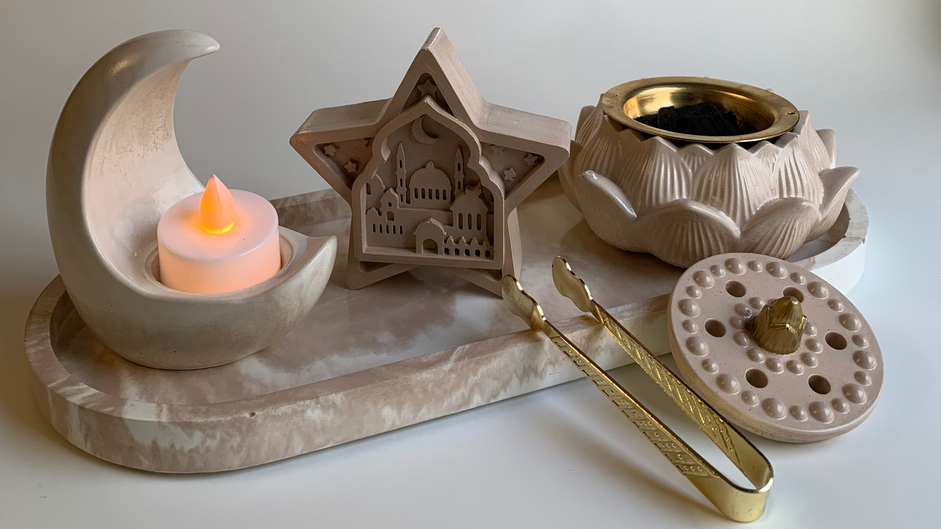 Ramadan Incense Burner Set 1