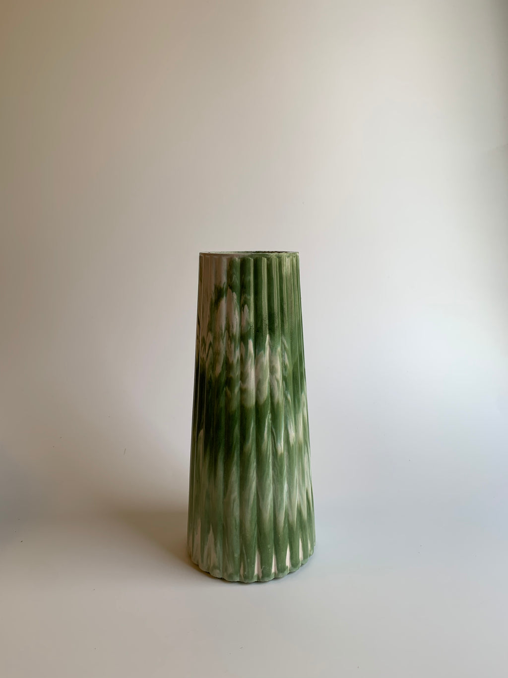 Marble Vase | Shades of Green