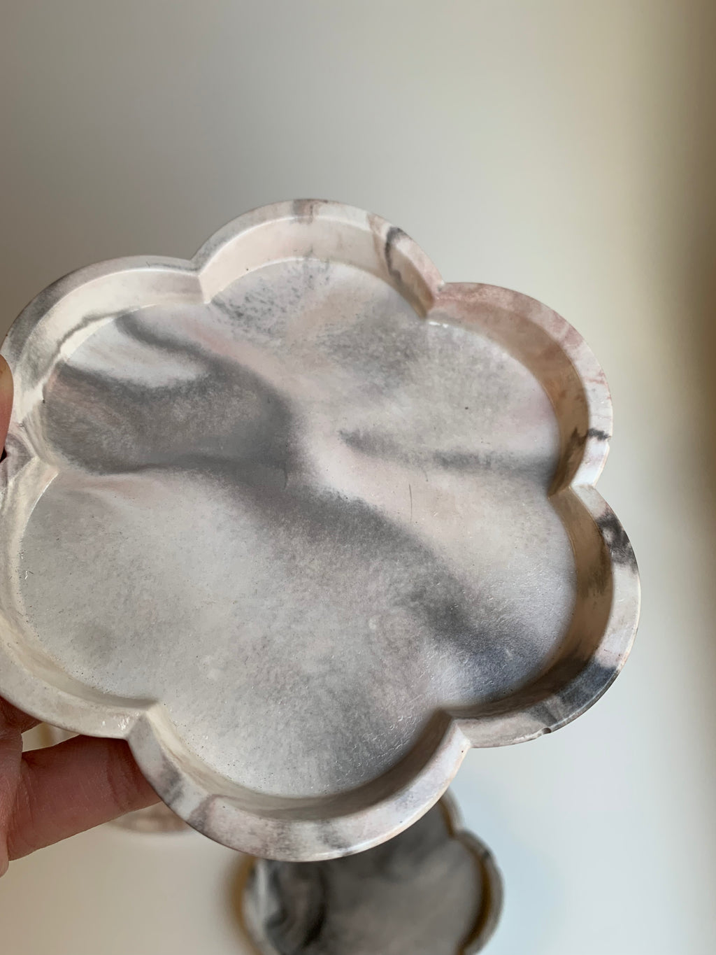 Vanity set | Maroon marble