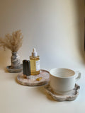 Vanity set | Maroon marble