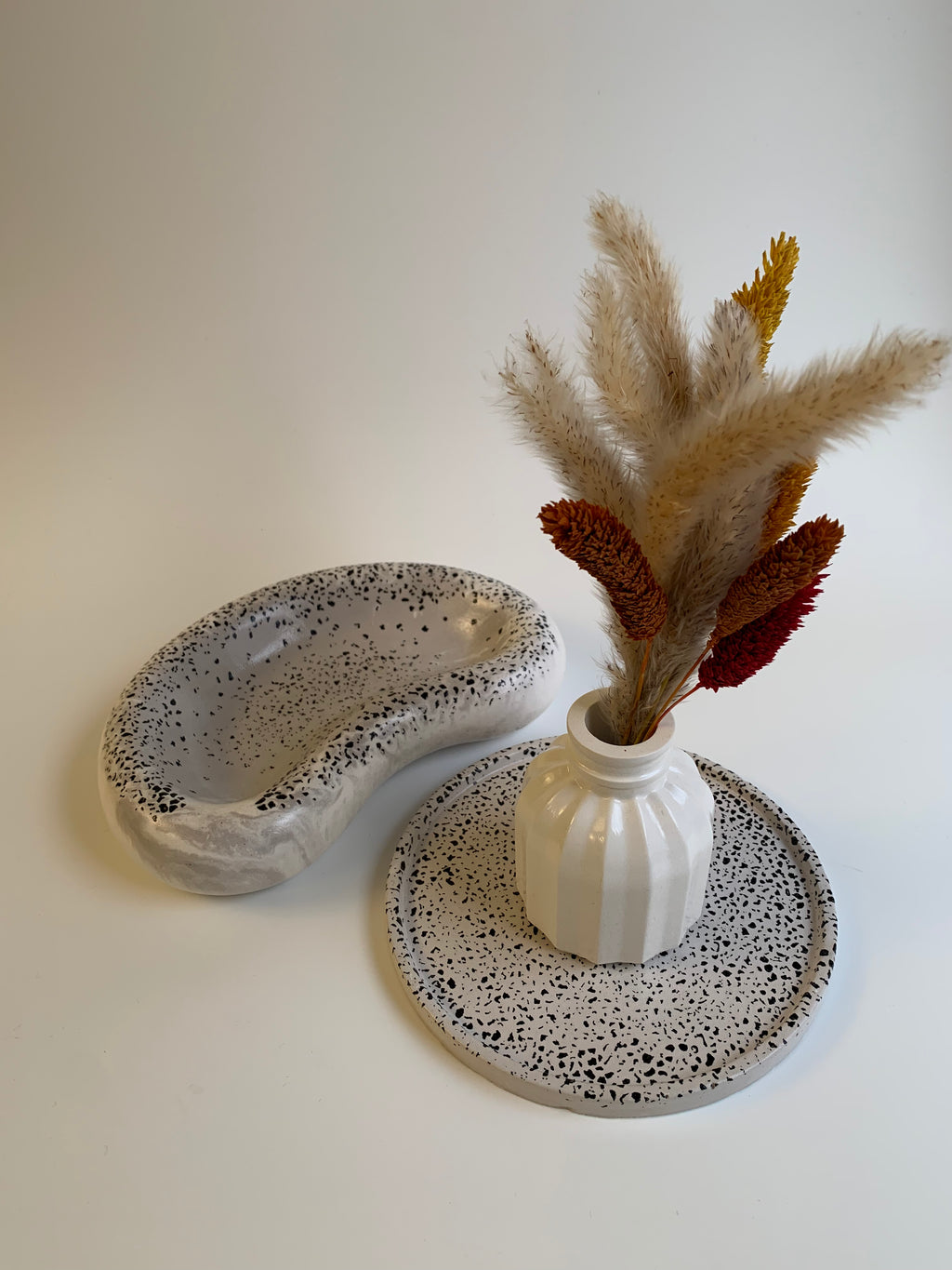 Vanity set | Black stones