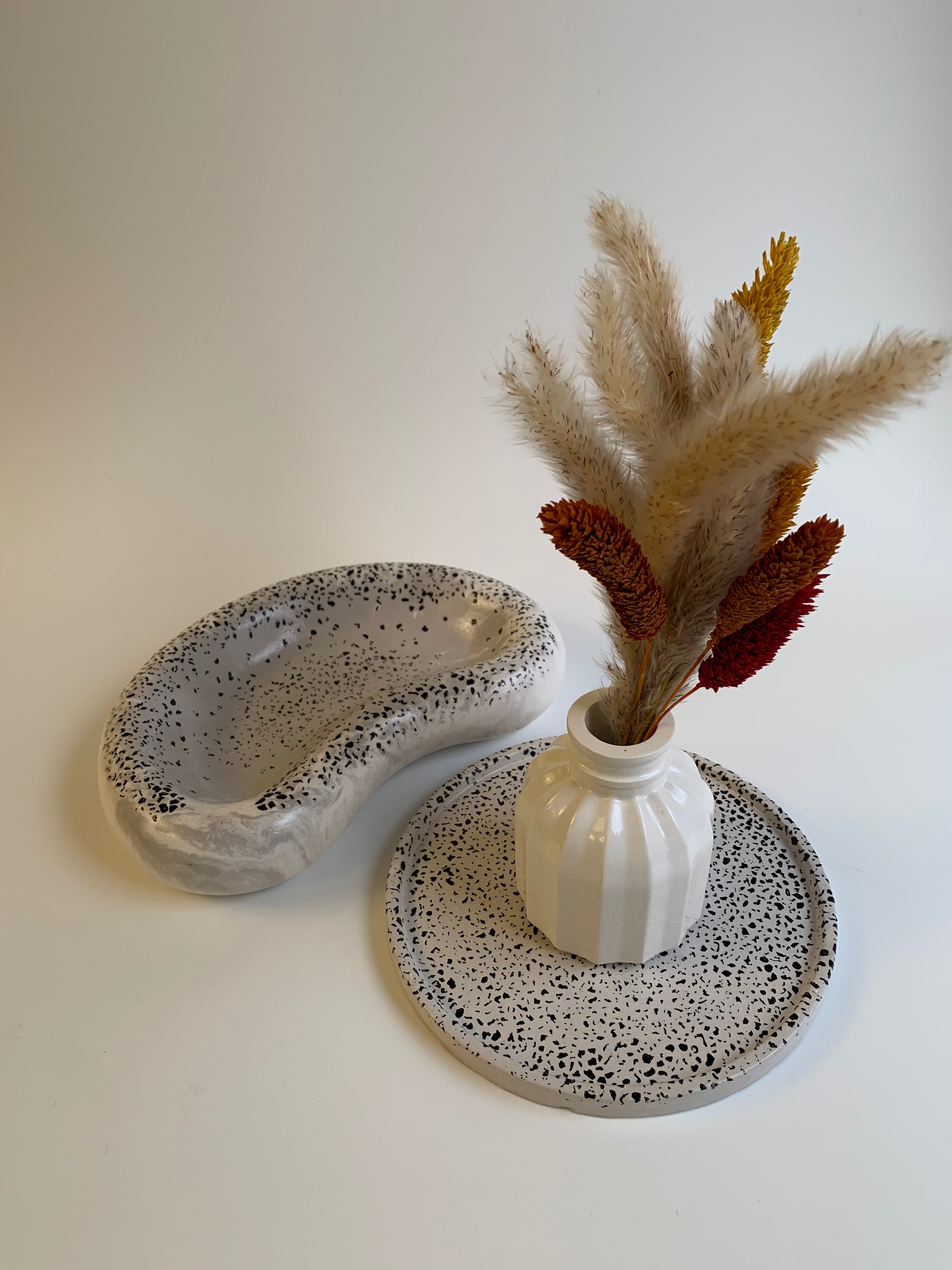 Vanity set | Black stones