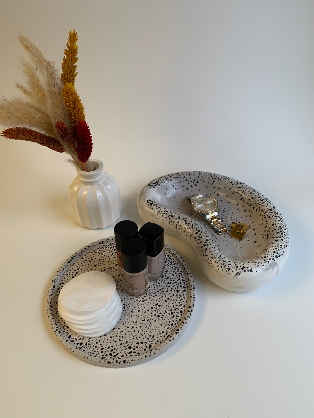 Vanity set | Black stones