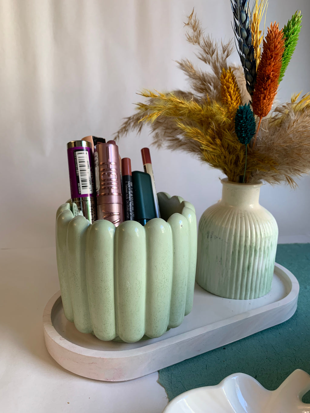 Makeup organizer set