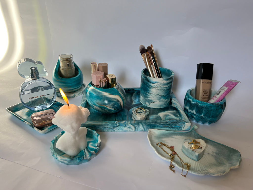 Aqua Gold Complete Vanity Set