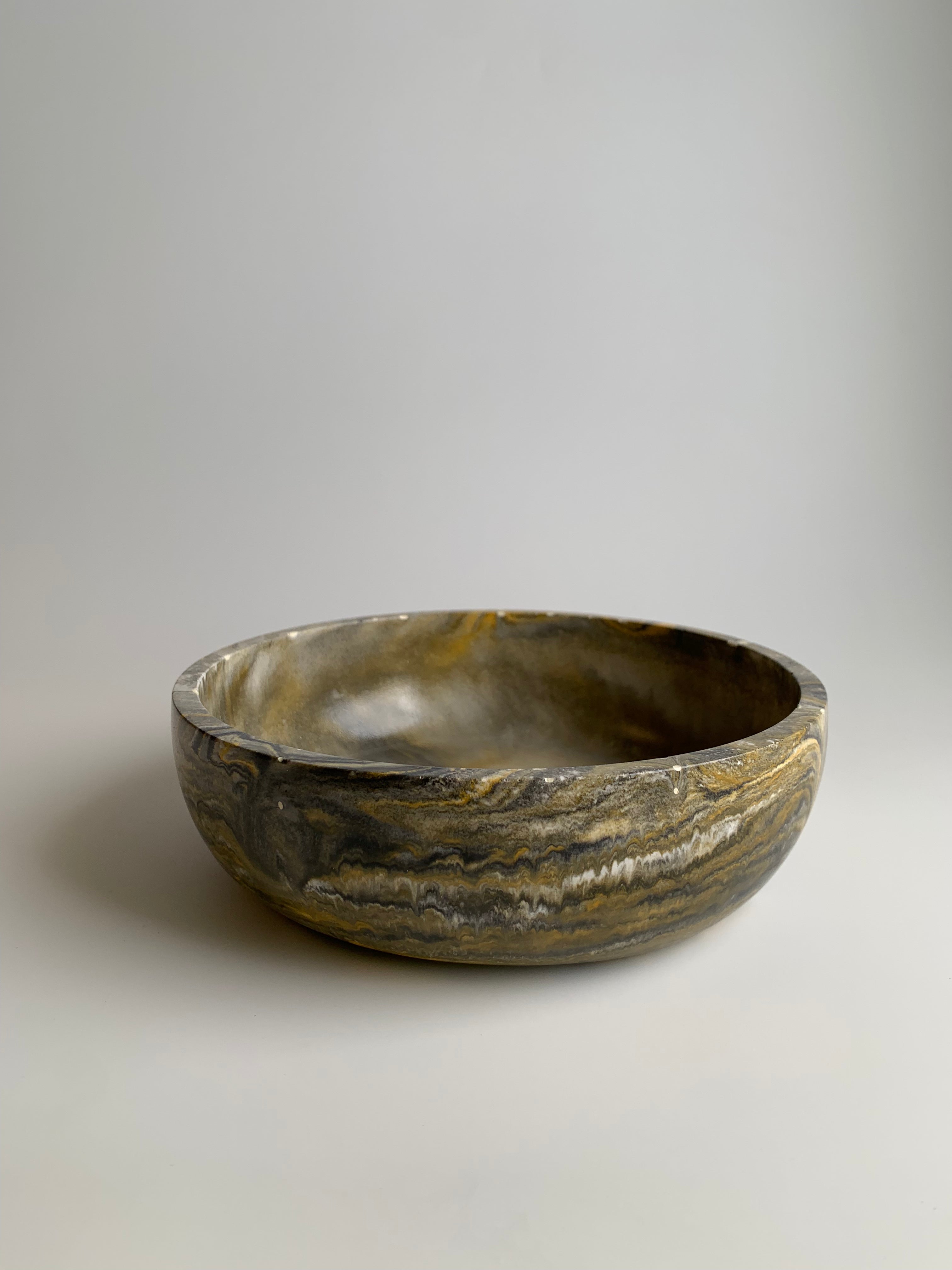 Bowl | Yellow & black
