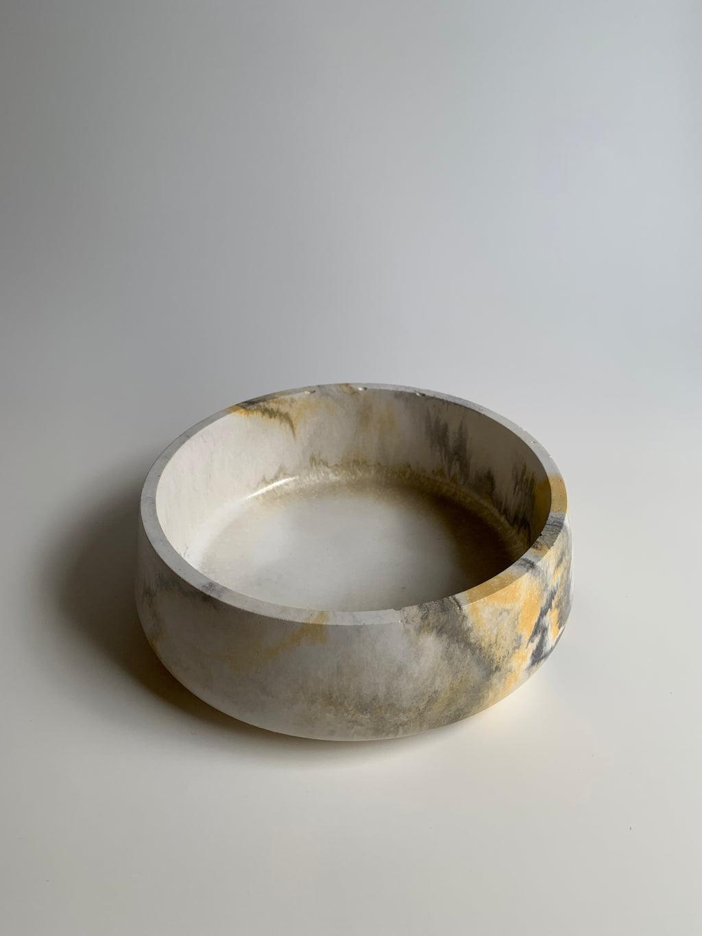 Bowl | Yellow & Grey B