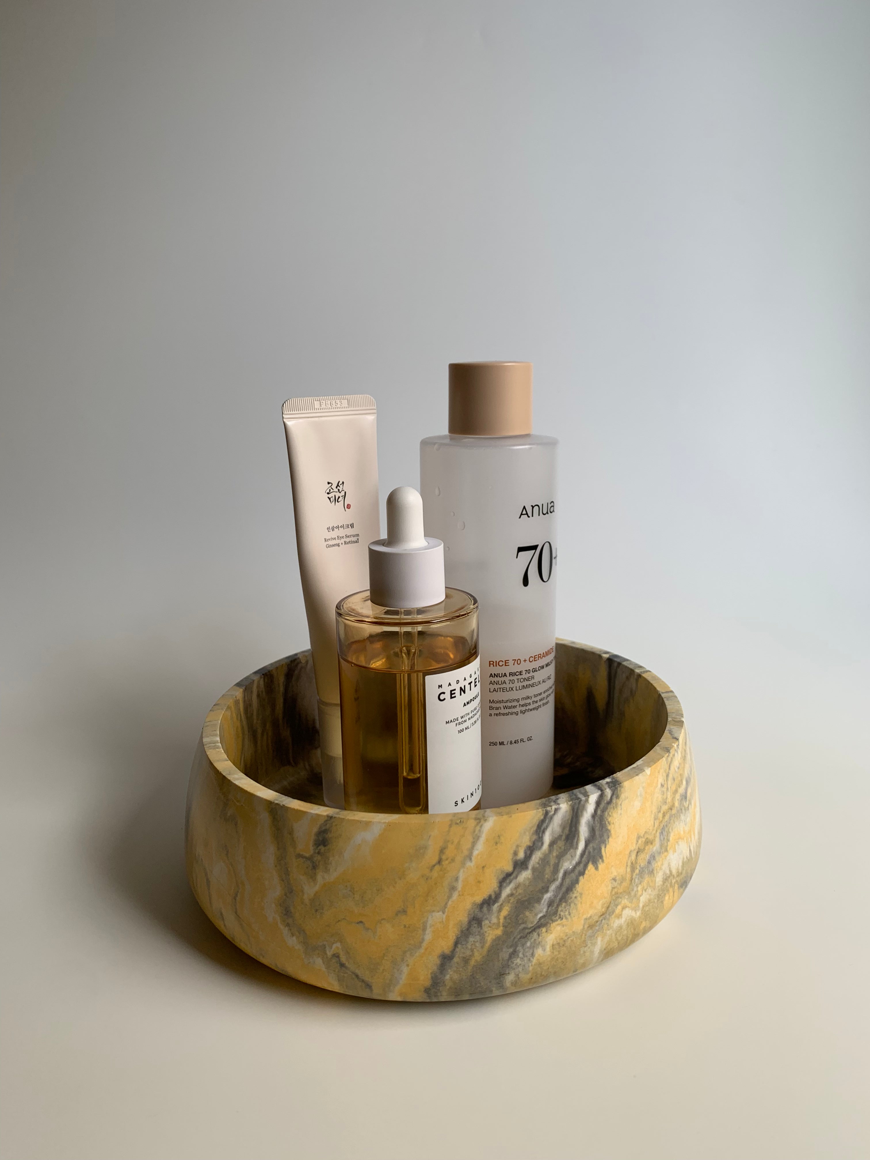 Bowl | Yellow & Grey