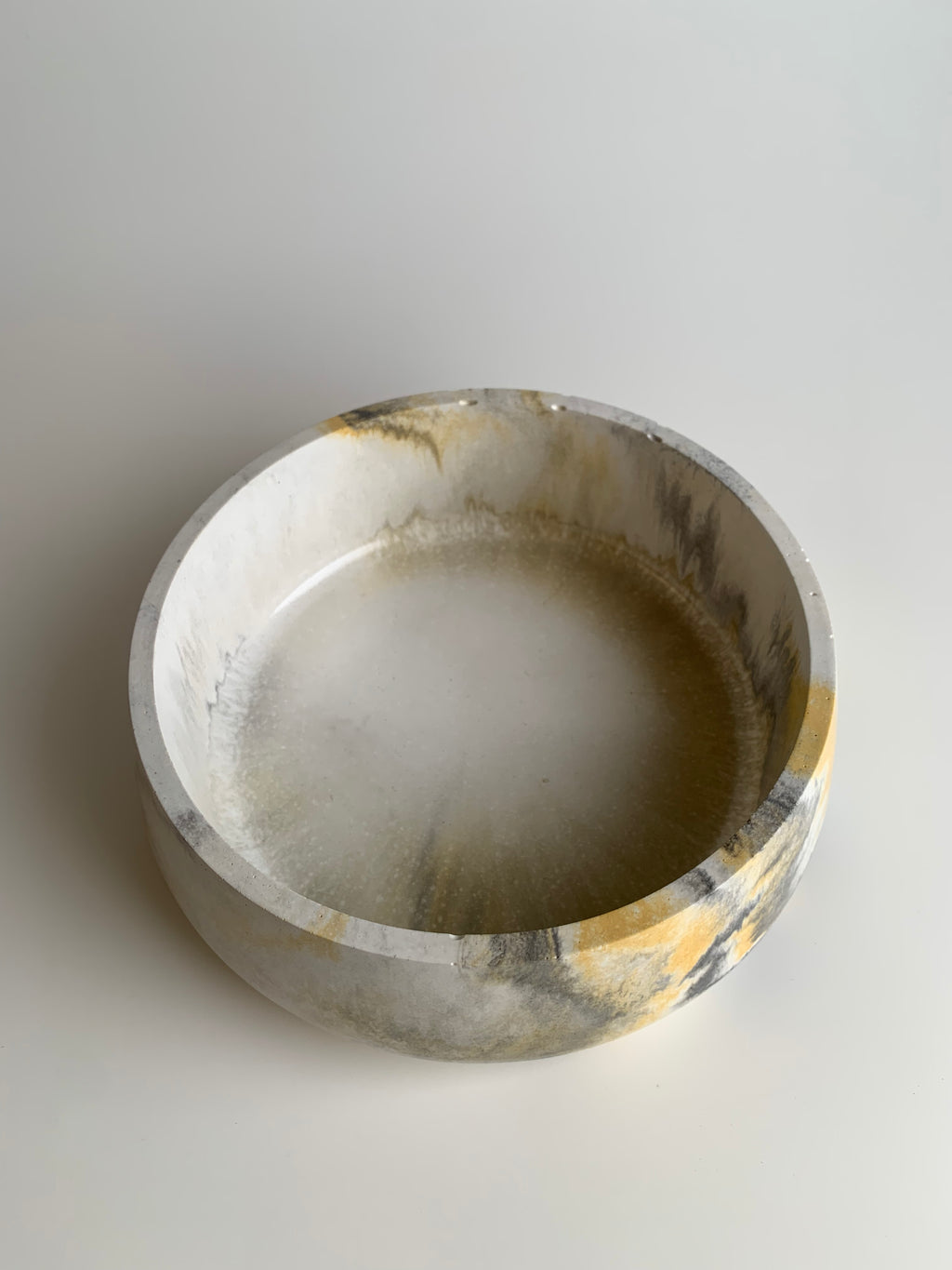 Bowl | Yellow & Grey B