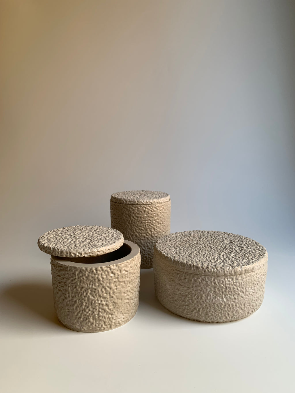 Multi-functional set of Jars | Greige