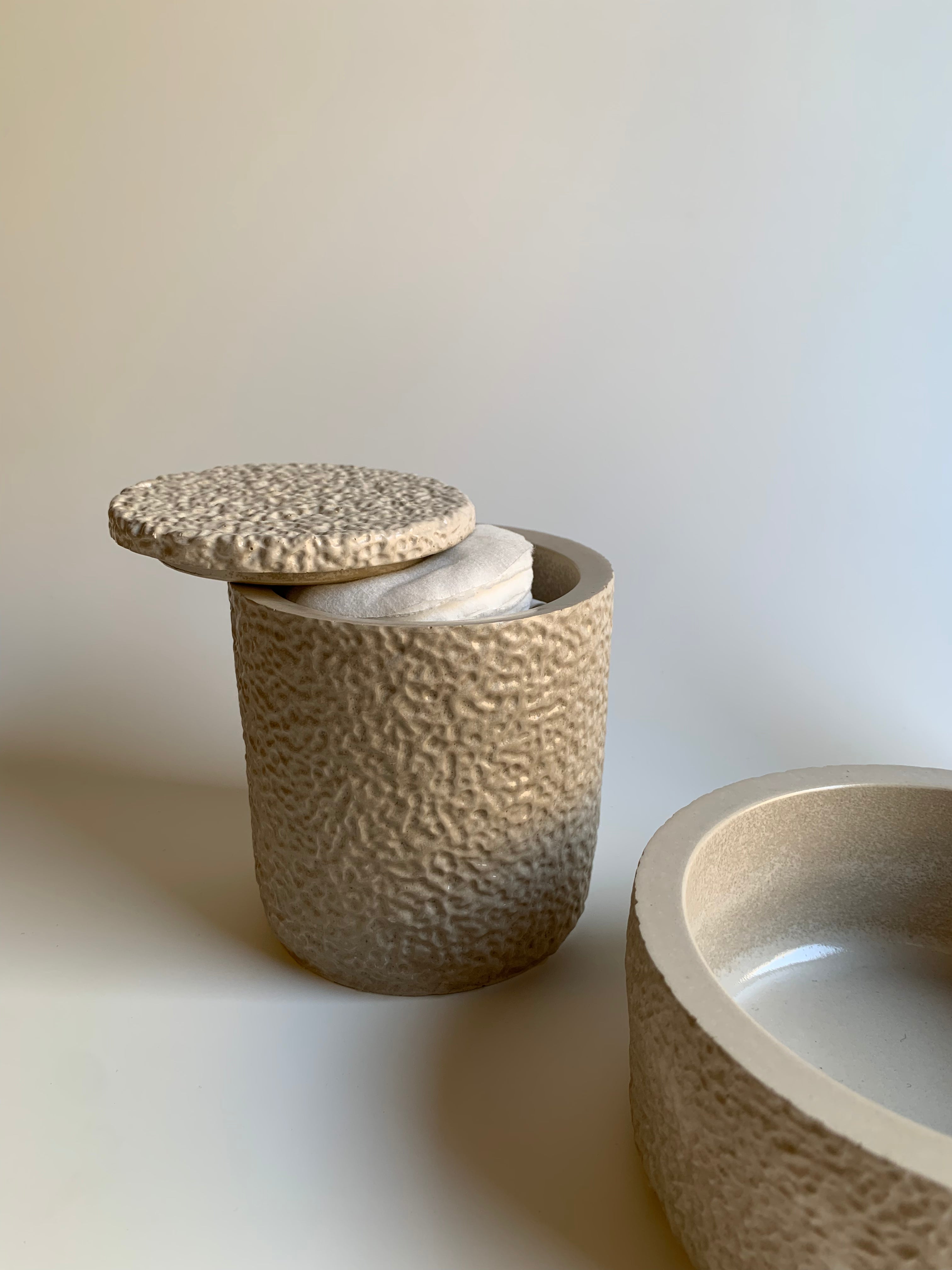 Multi-functional set of Jars | Greige