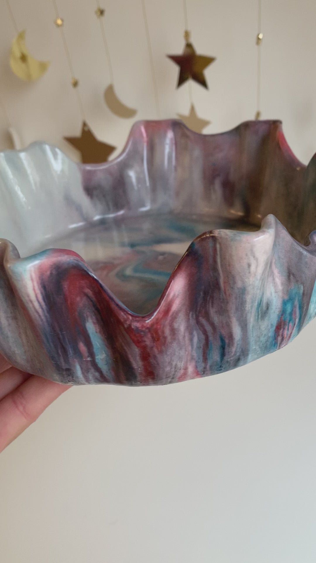 Khayamiya Ruffle Bowl