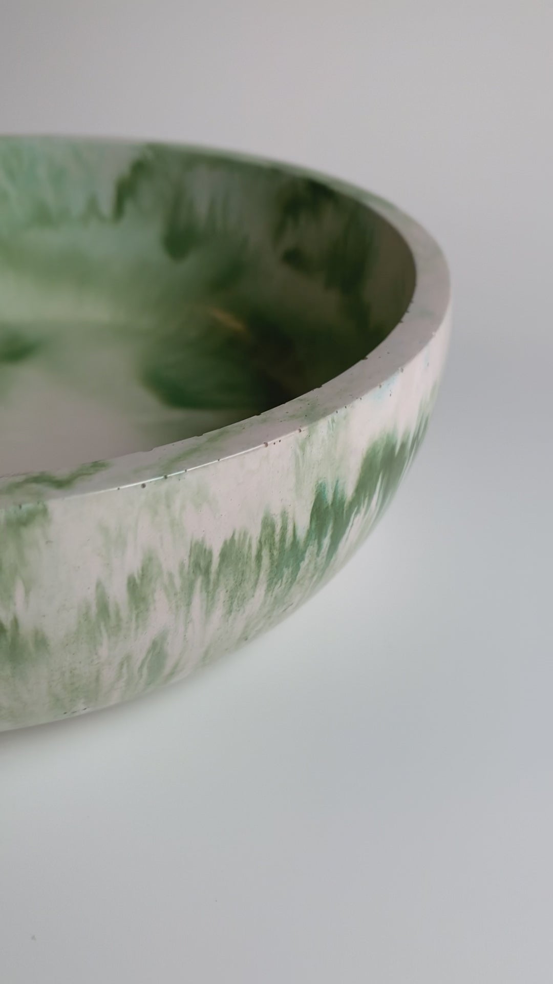 Green marble Bowl