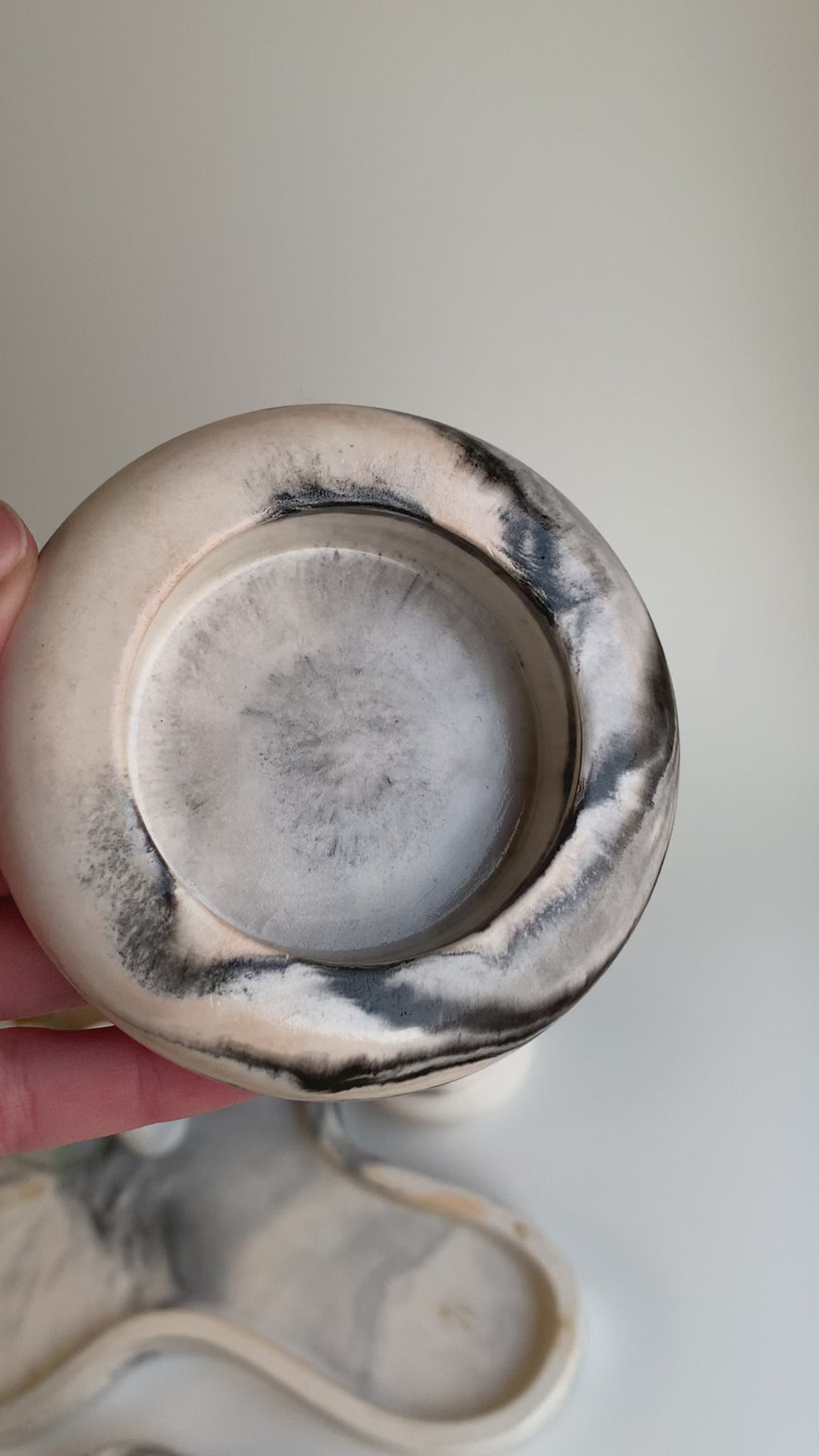 Vanity set | Black & Ivory White Marble
